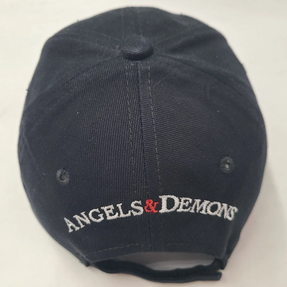 Angels & Demons Movie Promo Hat Adjustable 2009 Earth Air‎ Fire Water Black Men